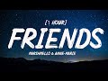 1 hour marshmello  annemarie  friends lyrics