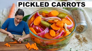 The SECRET favorite: Quick PICKLED CARROTS Recipe