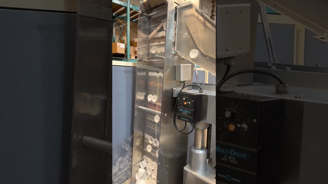 BID ON EQUIPMENT: Item 409053 - 6 Spindle KAPS-ALL Automatic Capper With Waterfall Elevator Feeder