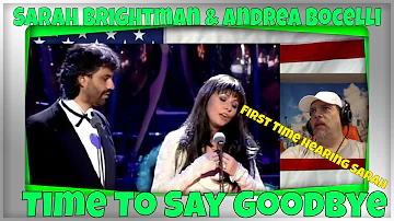 Sarah Brightman & Andrea Bocelli - Time To Say Goodbye - REACTION - EAR CANDY!