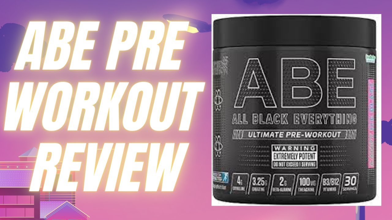 ABE PRE WORKOUT REVIEW + LEG DAY WORKOUT YouTube