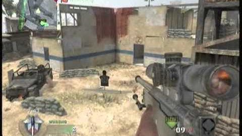 Call of Duty Black Ops: Capture The Flag on Firing Range