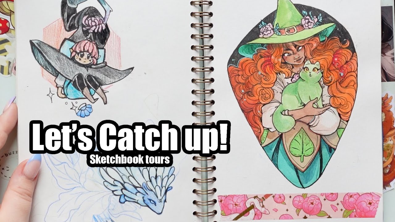 Let's catch up! - sketchbook tours 