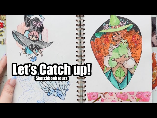 Let's catch up! - sketchbook tours 