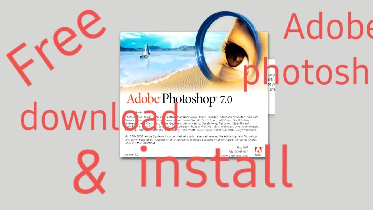 free adobe photoshop 7.0 download full version