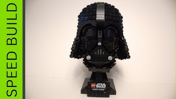 LEGO Star Wars 75304 Darth Vader Helmet (DuchenneHobbies Speed Build)