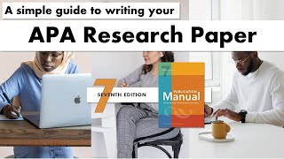 APA Research Paper Format - How to Write Using Sources