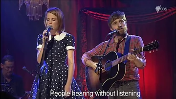 The Sound of Silence - Emma Louise & Husky Gawenda on RocKwiz, with Lyrics