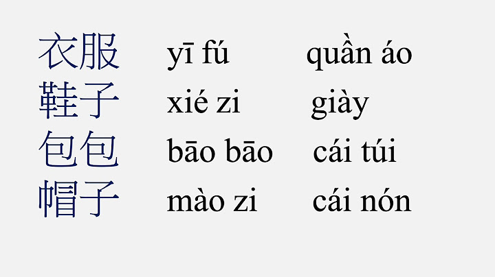 Kinh nghiệm mua sắm bằng tiếng Trung