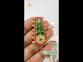 Huge Stock Jadau Kundan Raw Materials | Green & Ruby Pendant Collection