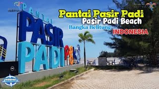 Padi Sand Beach In Bangka Belitung 