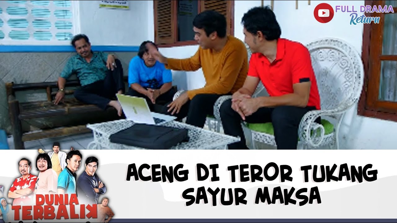 ACENG DI TEROR TUKANG SAYUR MAKSA  | DUNIA TERBALIK | EPS 400-401 (1/11)