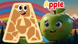 ABC Phonics Song For Kids | nursery rhymes | abc phonics song for toddlers | a for apple