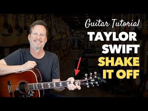 Shake It Off Guitar Lesson - Perfect First Song to Learn