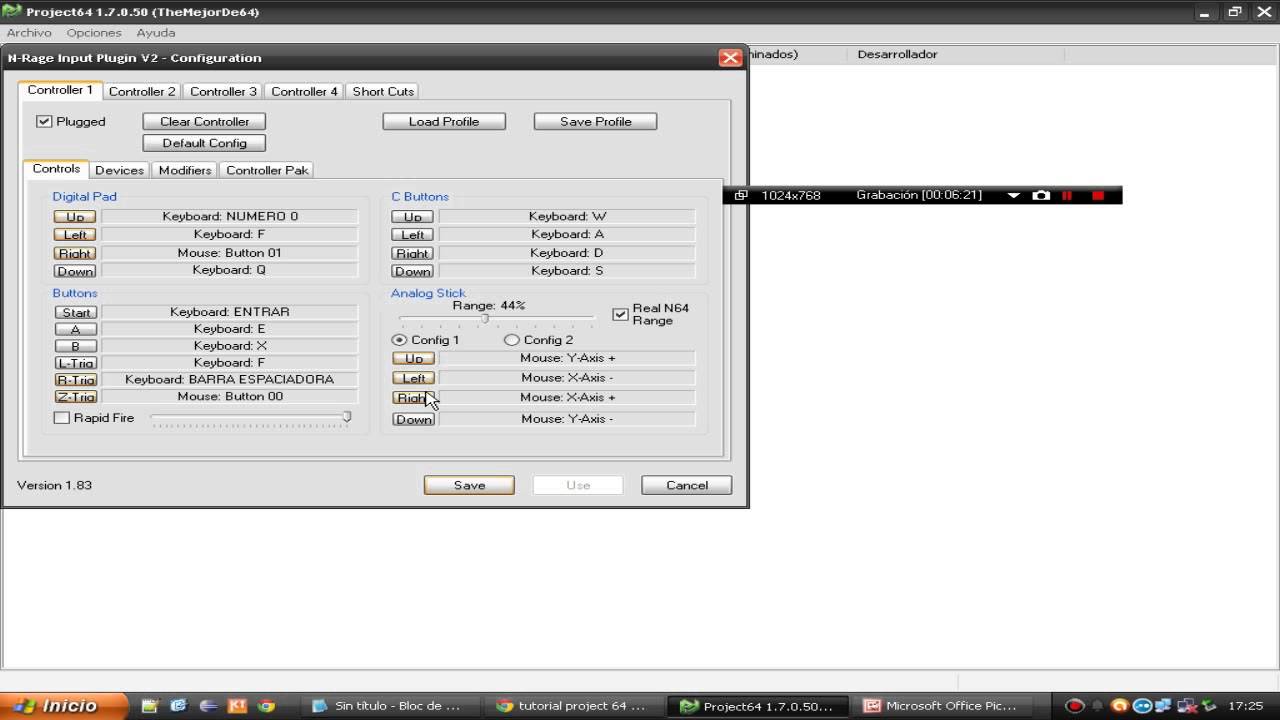 Project64 mouse plugin - gilitadam