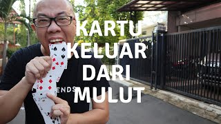 VIRAL !! EASIEST CARD MANIPULATION (CARD FROM MOUTH)
