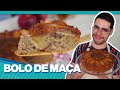 A MELHOR RECEITA DE BOLO DE MAÇÃ DO MUNDO | FOFINHO E SUPER FÁCIL