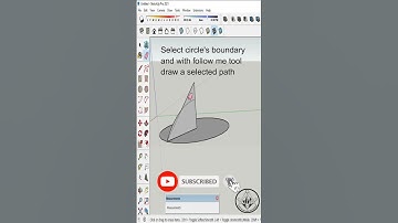 trick to make dome in #sketchup #shorts