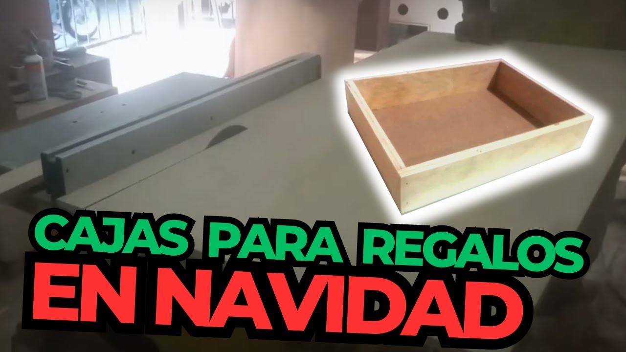 Como hacer Cajas para Regalos de Navidad [PASO A PASO]