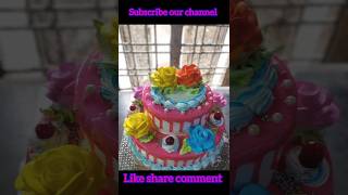 How to make | Strawberry cake decoration #shorts #trending #ytshorts #viral #shortsfeed #makingcake