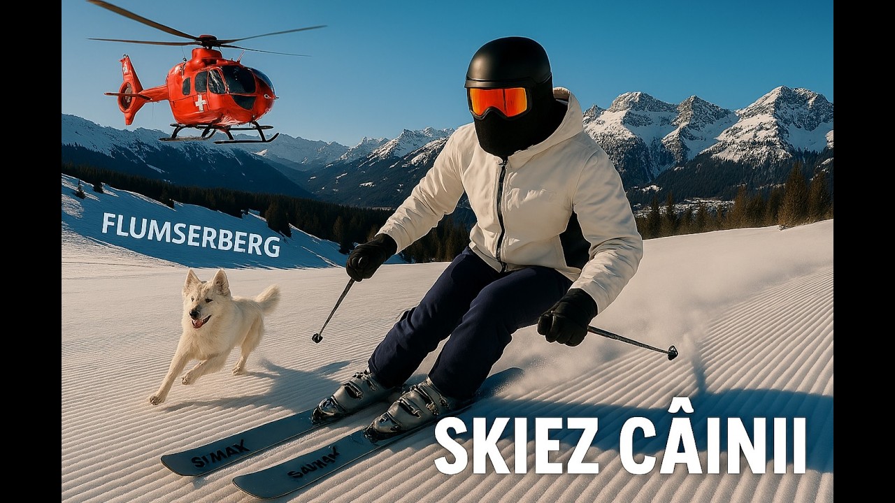 Kik la Ski - Alerg caini pe pista in Elvetia?