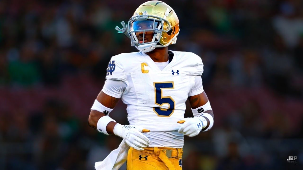 “Welcome to LA” ⚡️⚡️⚡️ || Notre Dame CB Cam Hart Highlights 🍀 ᴴᴰ