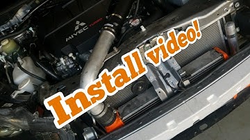 Ultimate Racing Upper Intercooler Pipe Install (Full set)