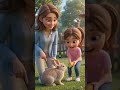 Learn English with Emily: Feeding the Rabbit! 🐰 #LearnEnglish #EnglishForKids #learnenglish