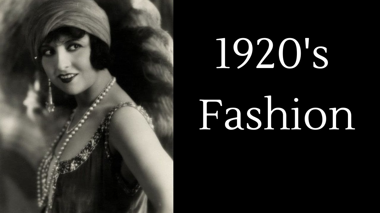 THE FASHION OF THE 1920'S - FASHION HISTORY SESSIONS 