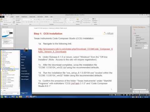 VisSim EMBEDDED - VisSim EMBEDDED + CCS Software Installation + Check