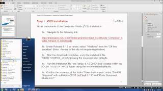 VisSim EMBEDDED - VisSim EMBEDDED + CCS Software Installation + Check