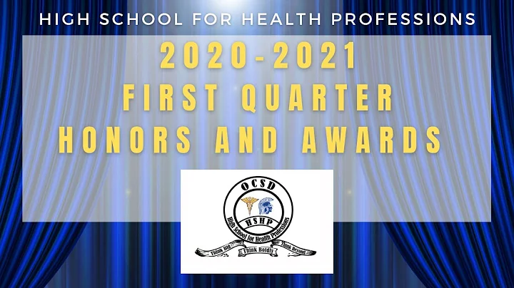 2020 - 2021 First Quarter Honors and Awards
