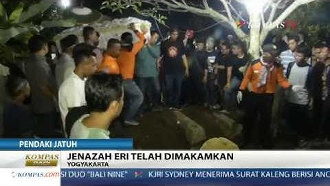 Kerja Keras Tim Evakuasi Menemukan Jenazah Eri Yunanto