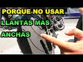 PORQUE NO USAR LLANTAS MAS ANCHAS EN TU MOTO? CUAL USAR MICHELIN PILOT STREET 2 O CITY PRO O SIRAC?