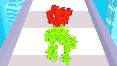 Digit Run 3D - All Levels Gameplay Android, iOS