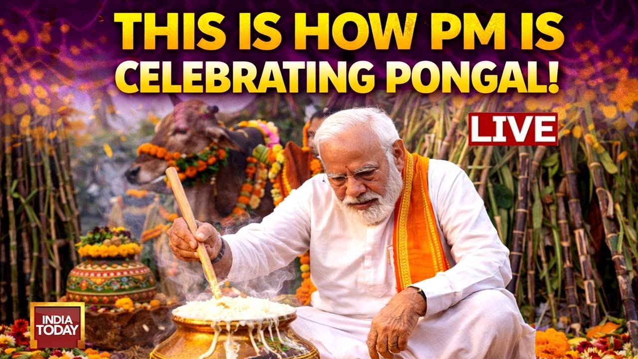 PM Modi Greets Tamil Nadu On Pongal LIVE | Big Pongal Gifts Drive Tamil Nadu Poll Campaign