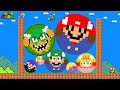 Mario vs Peach. but Moons = More REALISTIC... | Game Animation