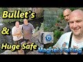 Bullet's and Huge Safe Found Magnet Fishing