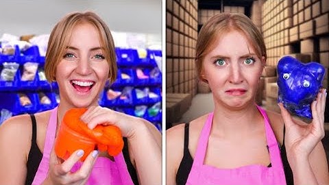 Working in a Slime Factory for 24 Hours!