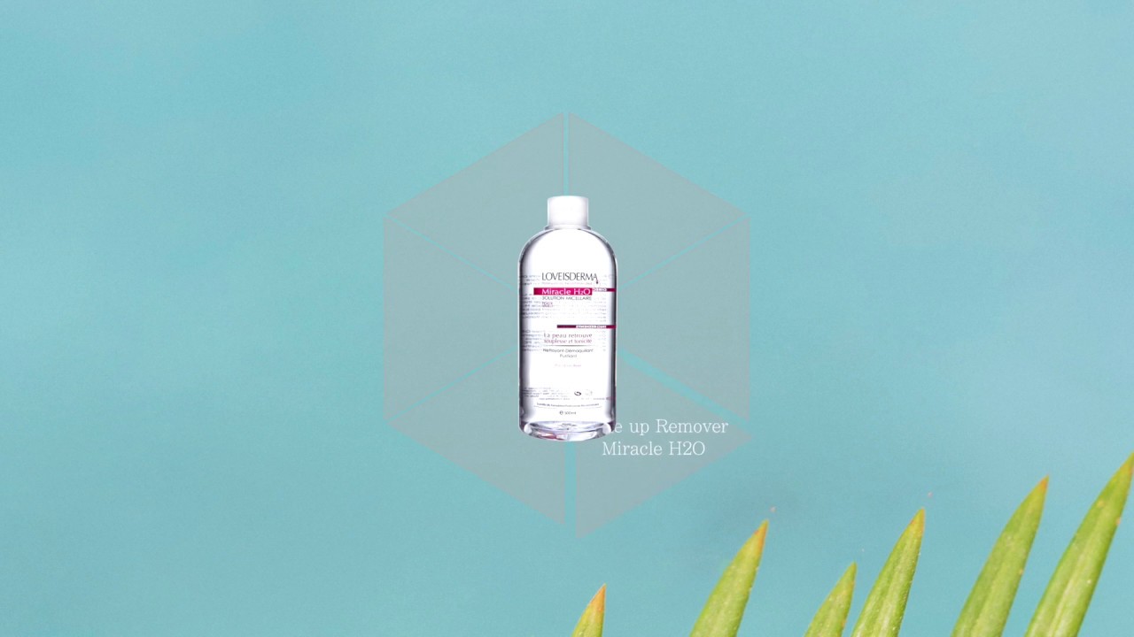 LOVEISDERMA  Make up Remover Miracle H2O