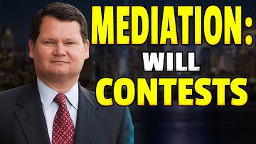 Mediation Will Contests. J. Michael Young (800) 323-1857