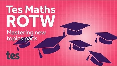 GCSE Maths 9-1 Revision Masters: TES Maths Resource of the Week