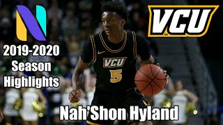 Nah'Shon Hyland VCU Rams 2019-2020 Highlight Montage | A-10 All Freshman Team