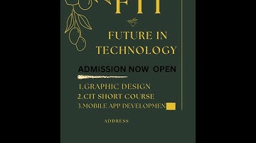 FIT Computer institute _ Graphic design course , Web development course in Rawalpindi , Pakistan