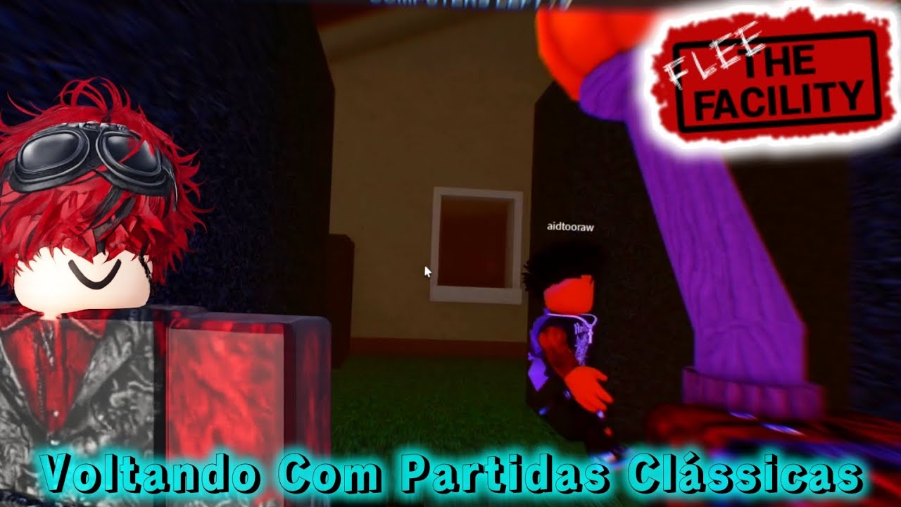 Revivendo as Gameplays Clássicas - Flee The Facility (Roblox)