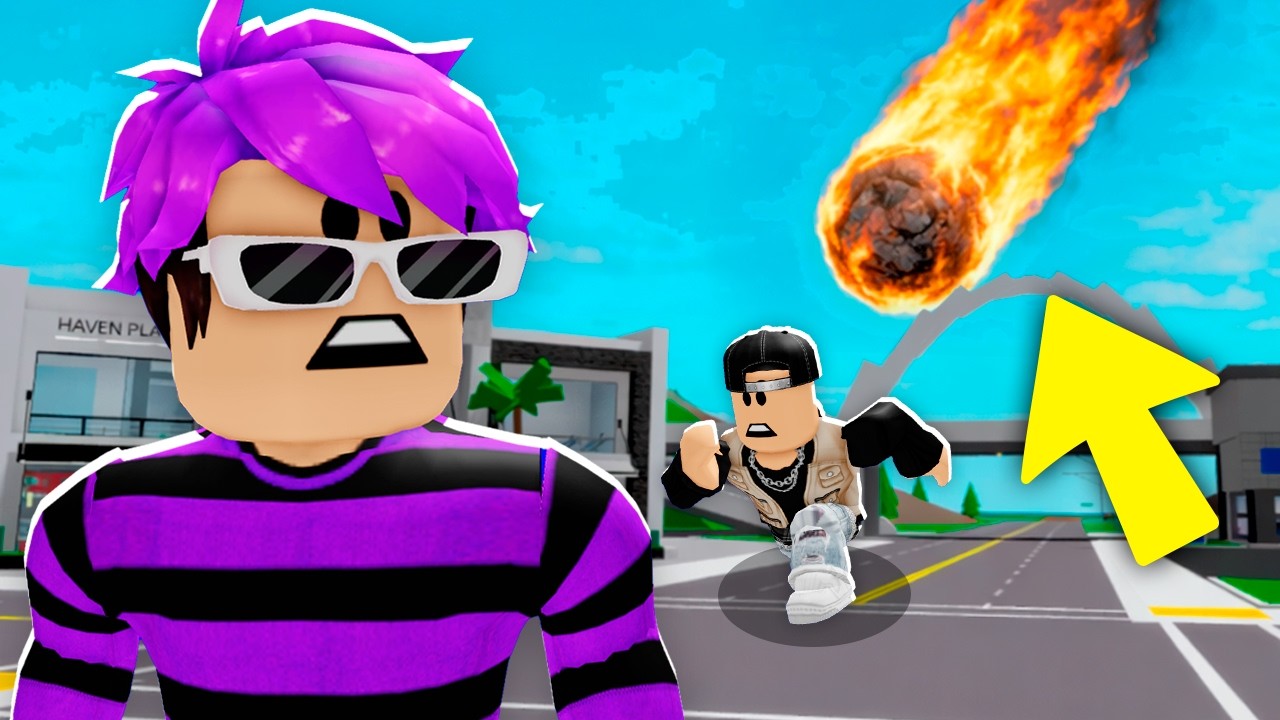 SOBREVIVI UM METEORO no BROOKHAVEN