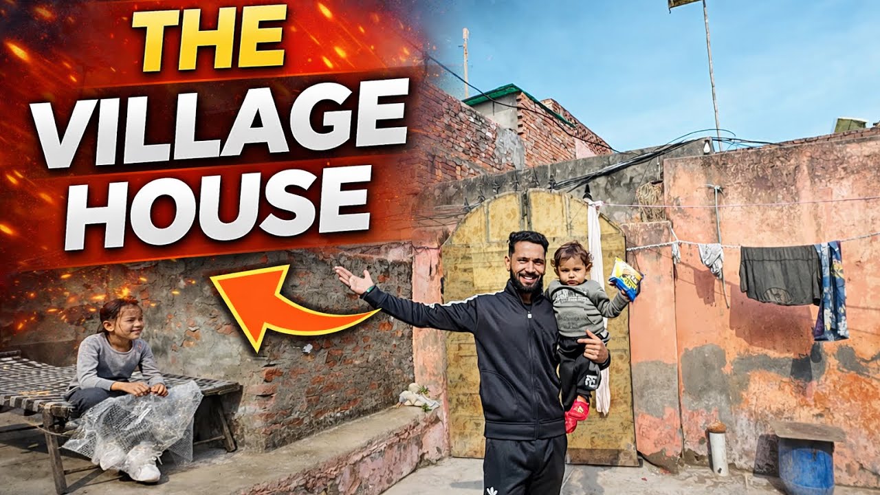 The Village House 🏡 Pind Ke Ghar { Batala } Punjab Tour | ip nitin vlogs