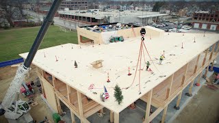 The Topping Out of Cincinnati Public Radio's New Home
