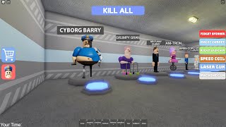 WHAT IF I BECOME ALL MORPHS? CYBORG BARRY'S PRISON RUN - [NEW OBBY] ROBLOX FULL GAMEPLAY #roblox