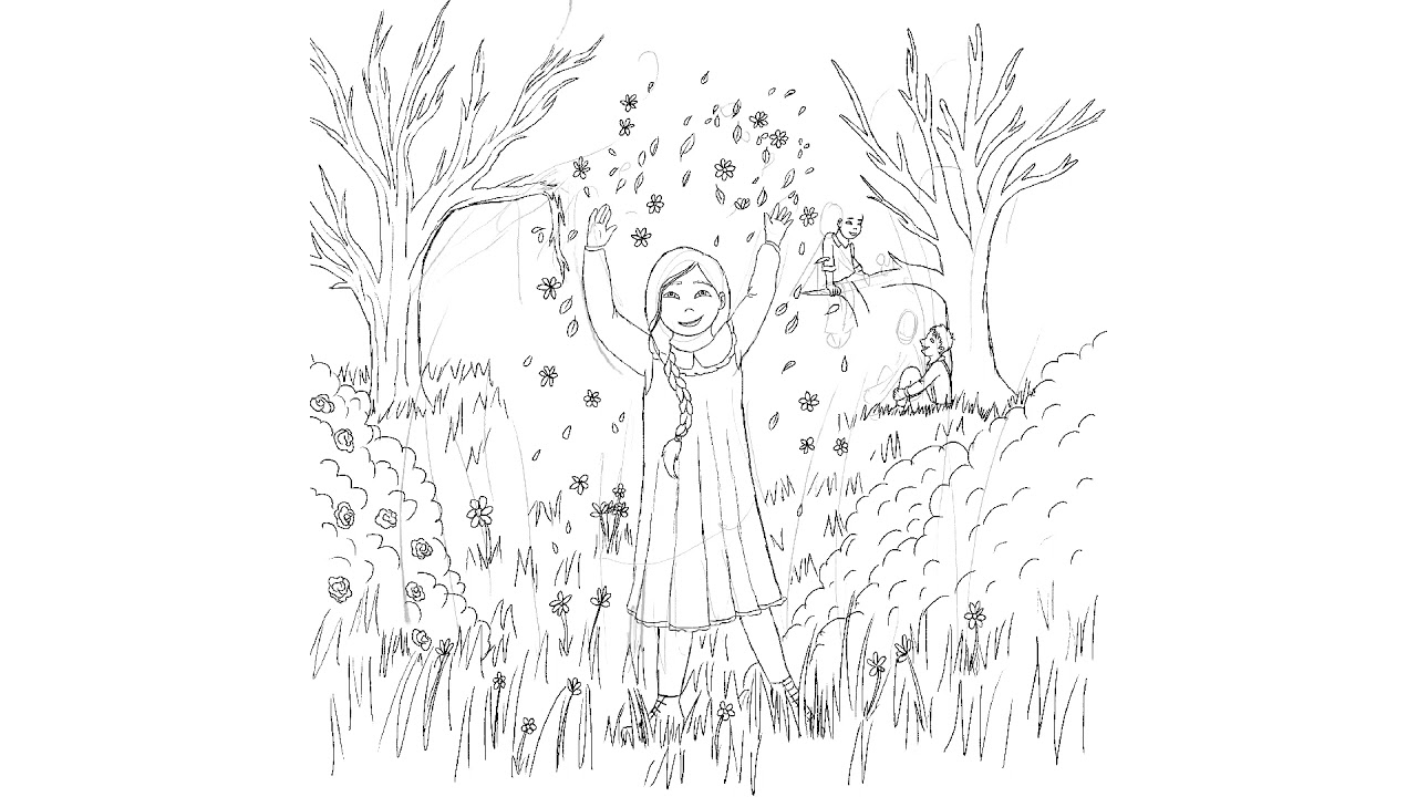 The Secret Garden- Illustration Adaptation by Emily Hocking Art